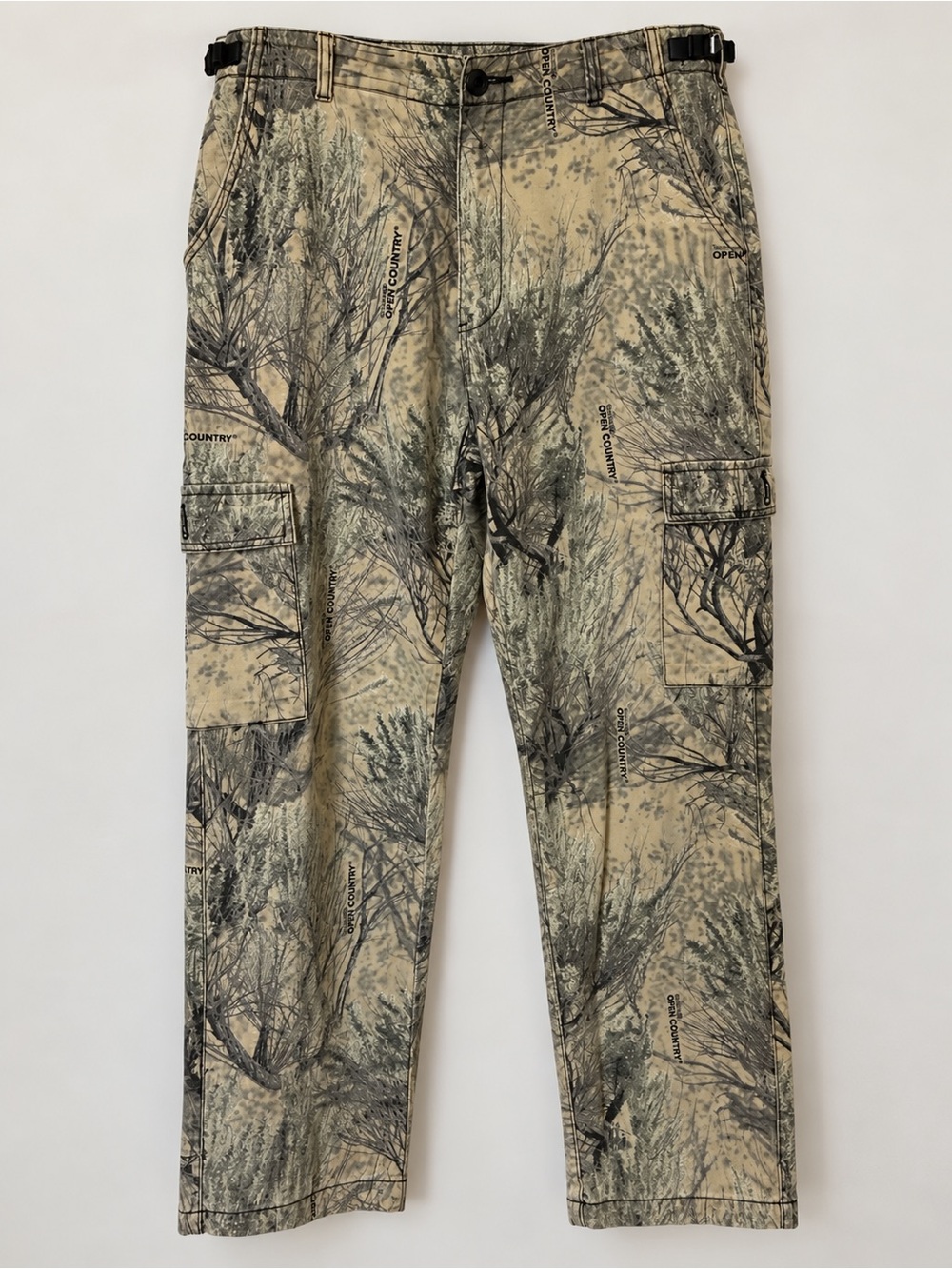 Cabela's Men's Desert Tree Camo Cargo Pants - Beige & Green